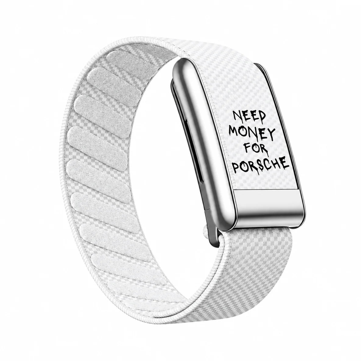 'Need Money' WHOOP Band - White