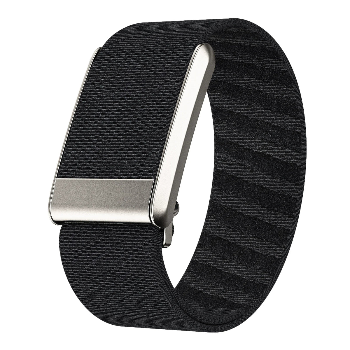 Black / Silver Woven WHOOP Band